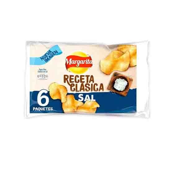 Papitas Margarita Rcta Clasica *40 Gr * 6