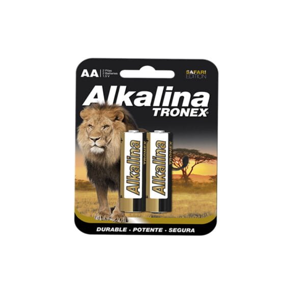 Pila Tronex Alkalina Aa*2Unds.Trlr6S
