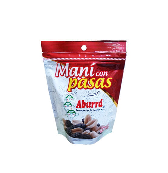 Mani Con Pasas Aburra*200Grms