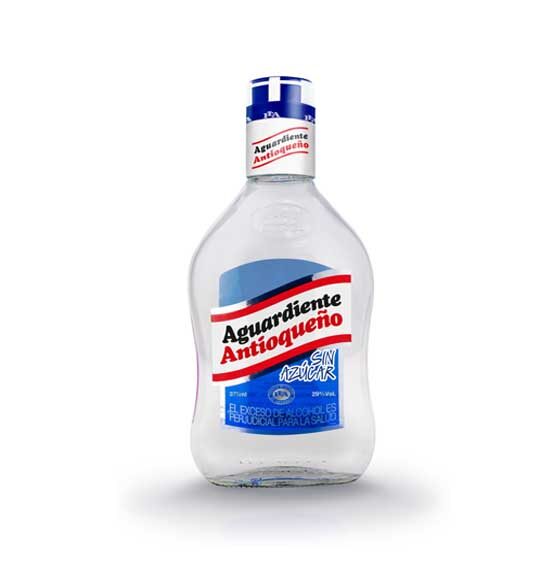 Aguardiente Antioqueno S/Azuc Media