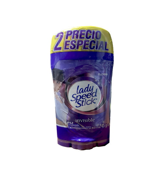 Desodorante Lady Ss Bar/Inv/Fl*2$Espe