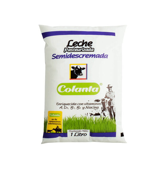 Leche Colanta Liq.Semidescre*1000Ml B