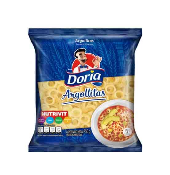 Pasta Doria*250 Gr Argollitas