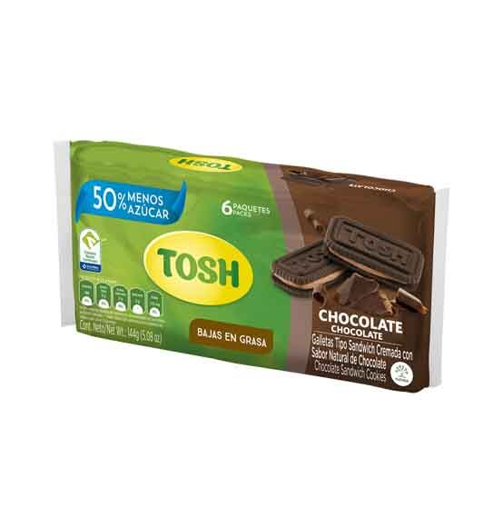 Galleta Tosh Sandwich Noel Chocolate