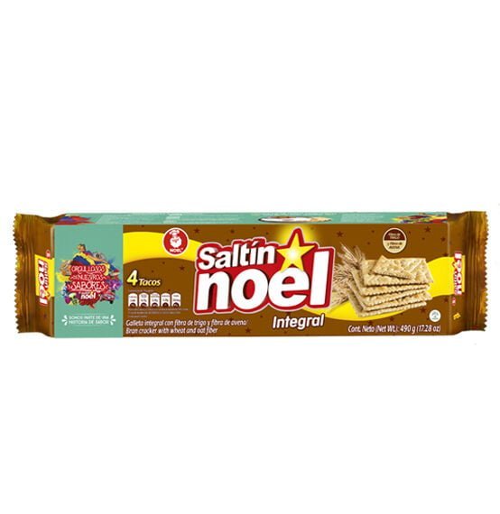 Galleta Saltin Noel Integral*4 Tacos