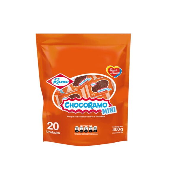 Chocorramo Mini Paq*20 Uds*400Grms