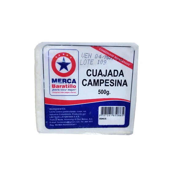 Cuajada Mercabaratillo*500 Grs