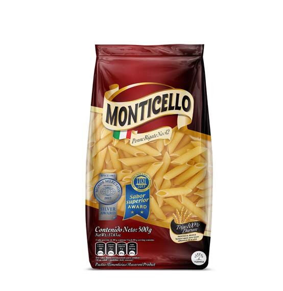 Pasta Penne Rigate Monticello *500