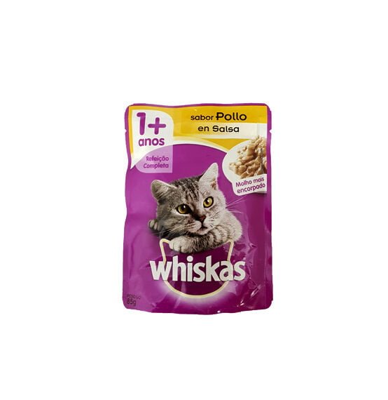 Whiskas Sobre*85Grs Pollo