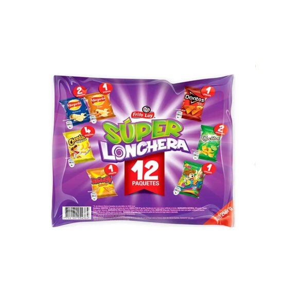 Super Lonchera Frito Lay Docena