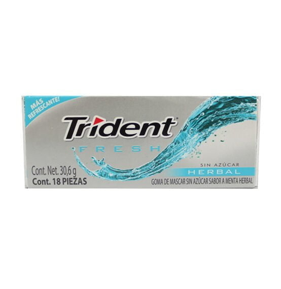 Chiclets Trident Value Fresh /18Unds