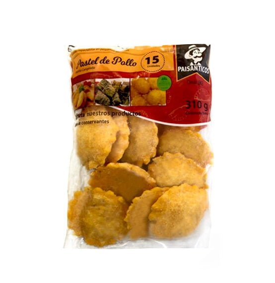 Pastel De Pollo Paisanticos *15 Und *
