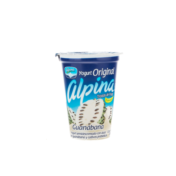 Yogurt Alpina Vaso*200 Ml Guanabana