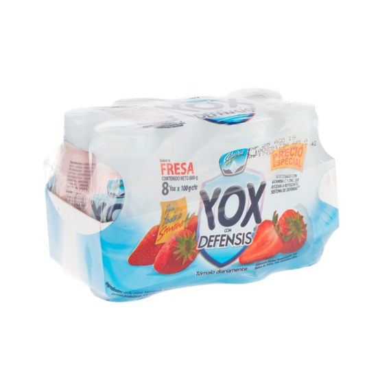 Yox Alpina*100 Gr Paq*8 Unds
