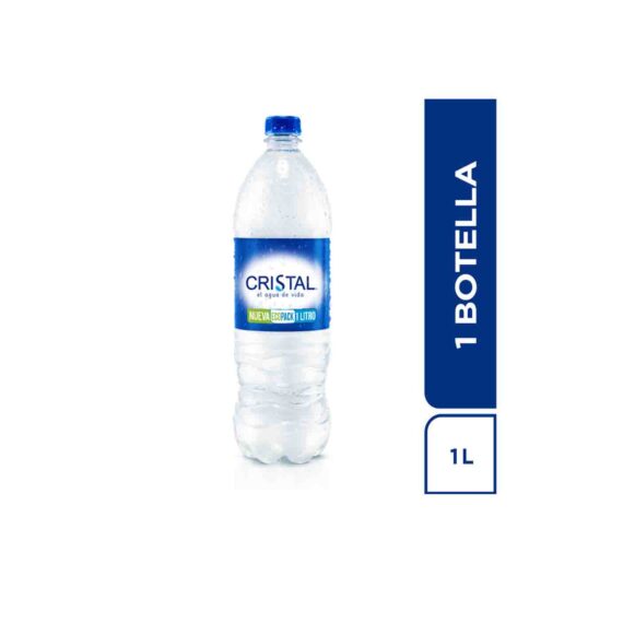 Agua Cristal Botella *1000 Ml