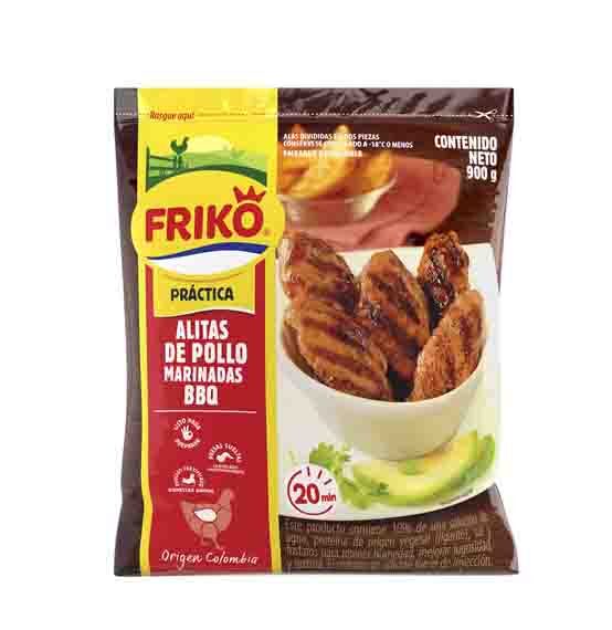 Alitas Bbq Friko*900 Grs