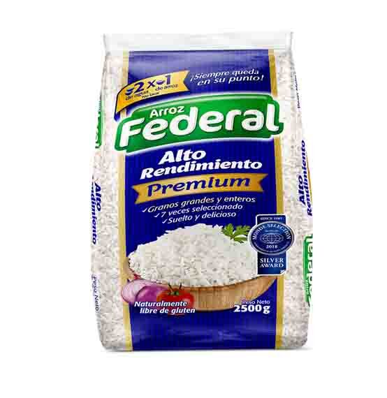 Arroz Federal Alto Rendimeinto *2500