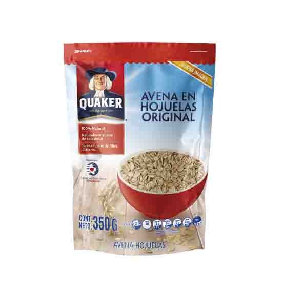 Avena Quaker Molida*350Gr Ziper