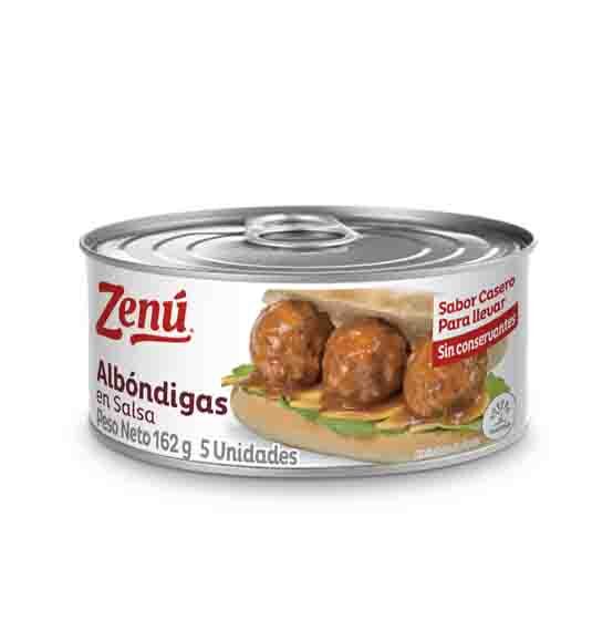 Albóndigas En Salsa Zenú *162 Grms