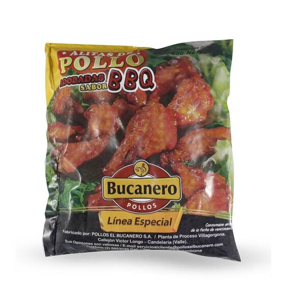 Alitas Bbq Bucanero Bolsa*10Unds