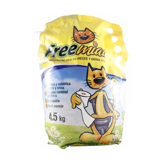 Arena Gatos*4.5Kg Free Miau