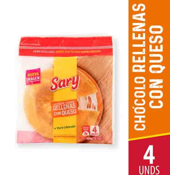 Arepas Sary Chócolo Rellenas Con Queso *4 Und