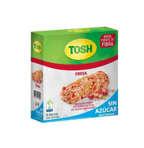 Barra De Cereal Caja Fresa *6 Und