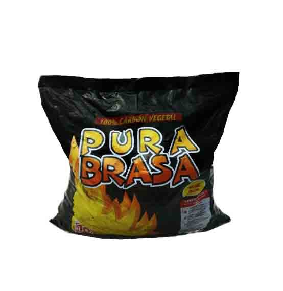 Carbón Pura Brasa Bolsa *10 Lbrs