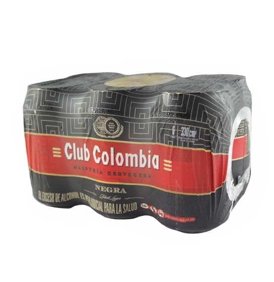 Cerveza Club Colombia Lata*330 Negra