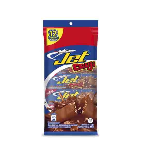 Chocolatina Jet Cruji *12 Unds