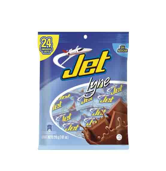 Chocolatina Jet Mini Lyne *24 Und