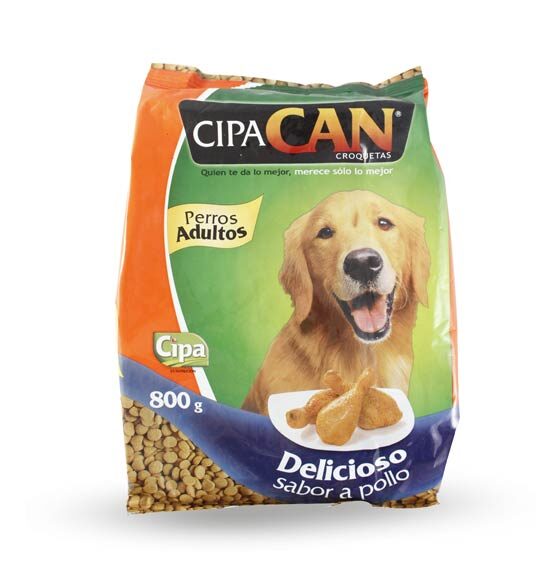 Cipacan Adultos Croquetas*800Gr.Pollo