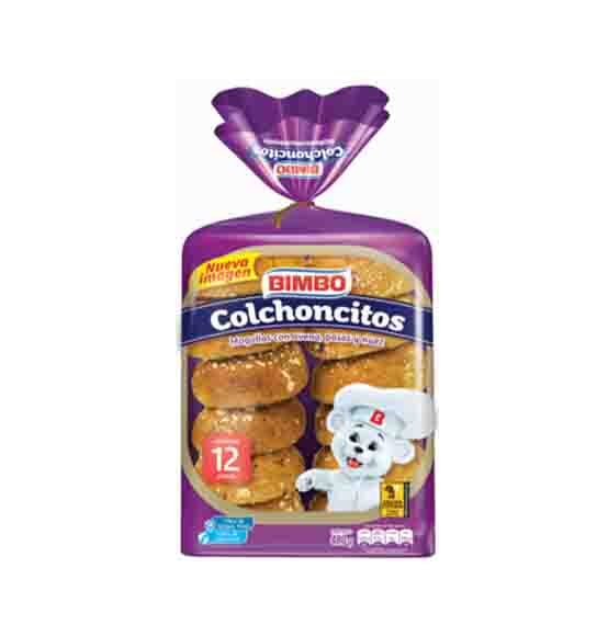 Colchoncitos Mogollas Bimbo *480 Grms