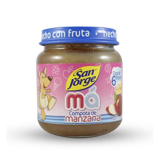 Compota San Jorge*113 Grms Manzana