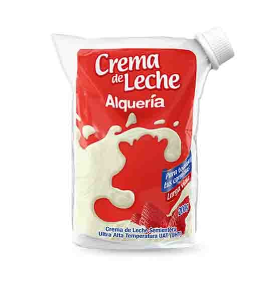 Crema De Leche Alqueria*200Ml Bolsa