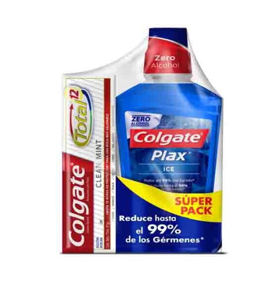Enjuague Bucal Colgate Plax*500 Ice