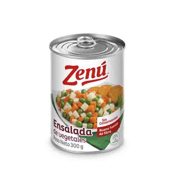 Ensalada De Vegetales Zenú *300 Grms