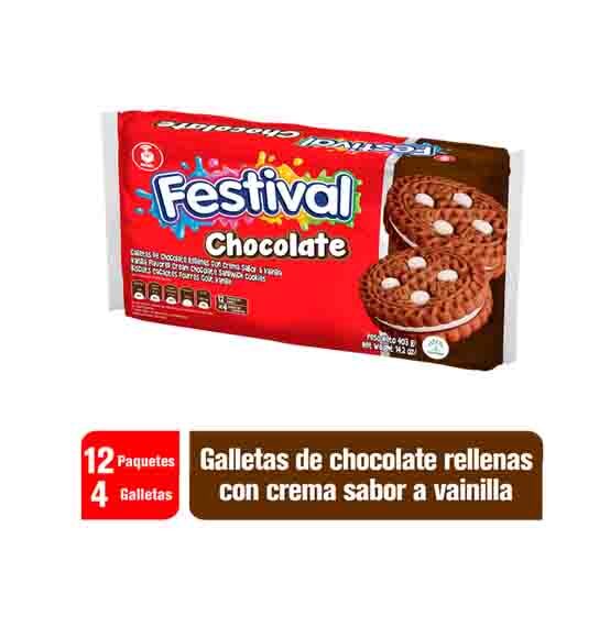 Galleta Festival Bolsa*12 Und Chocola