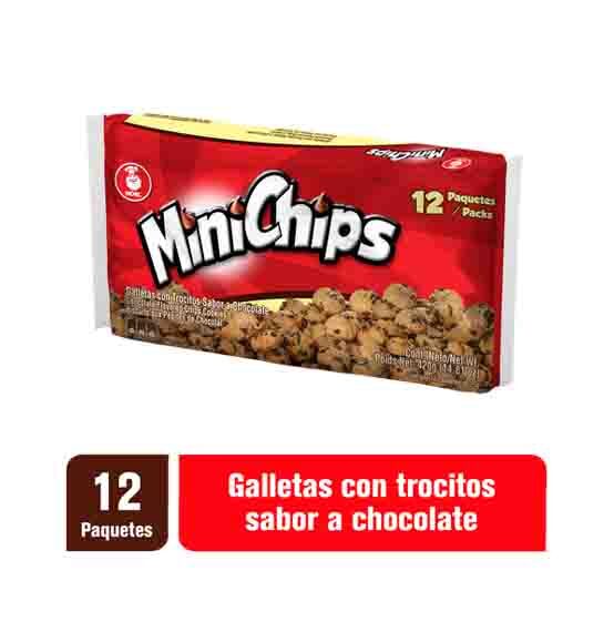 Galleta Mini Chips Noel Chocolate