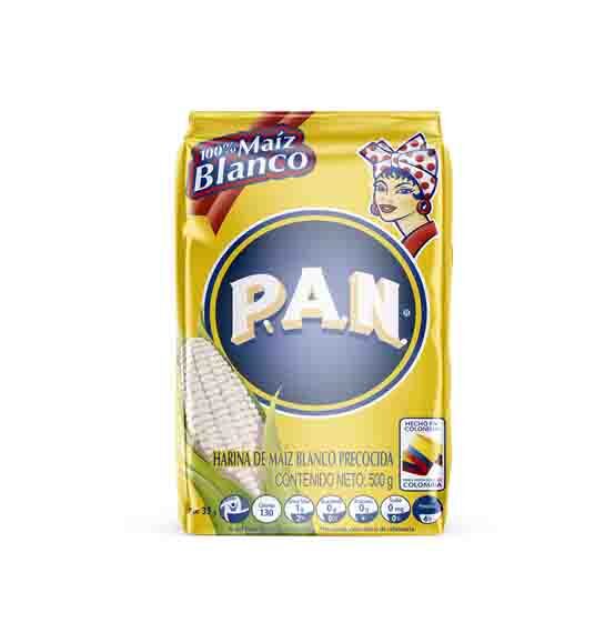 Harina Pan Maiz Blanco*500Grms