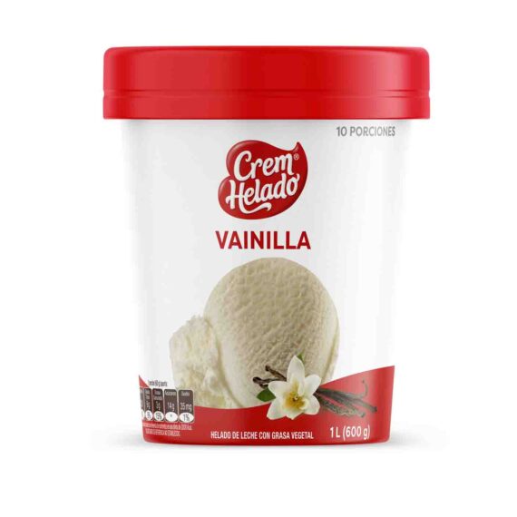 Crema Helado Crem Hel*1Lt Vainilla