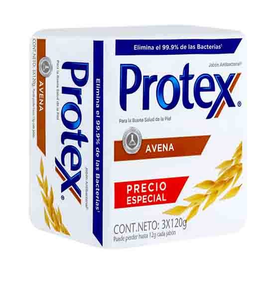 Jabon Protex*120 Grms Avena