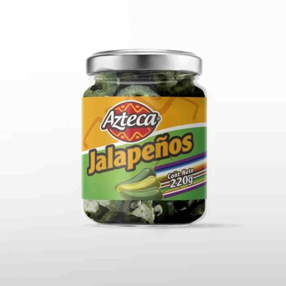 Jalapenos En Rodajas Azteca*220Grs