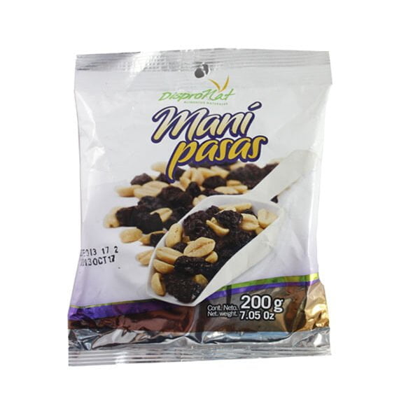 Mani Con Pasas Dispronat*200Grms