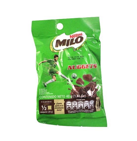 Milo Nuggets Sobre*40Grms