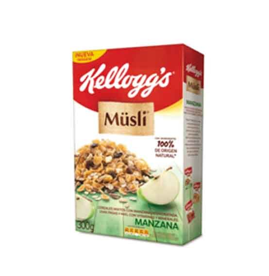 Cereal Musli Manzana Kellogg's *300Gr