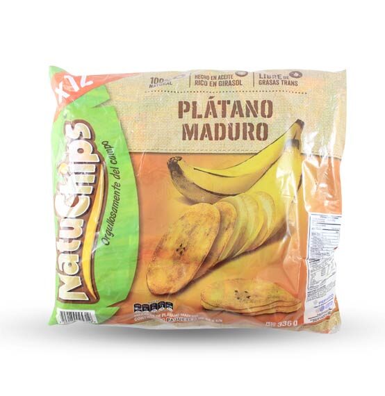 Natuchips Platano Maduro*12Un*28Gr