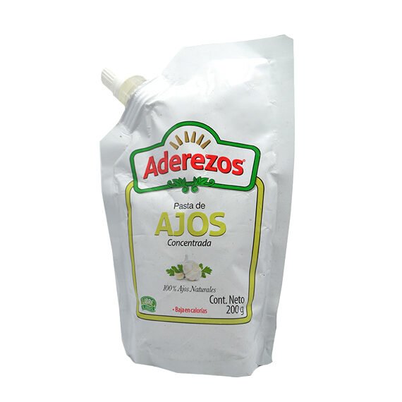 Pasta De Ajo Aderezos*200Gr Doypack