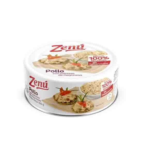 Pollo Con Aderezo Mayonesa Zenú *160 Grms