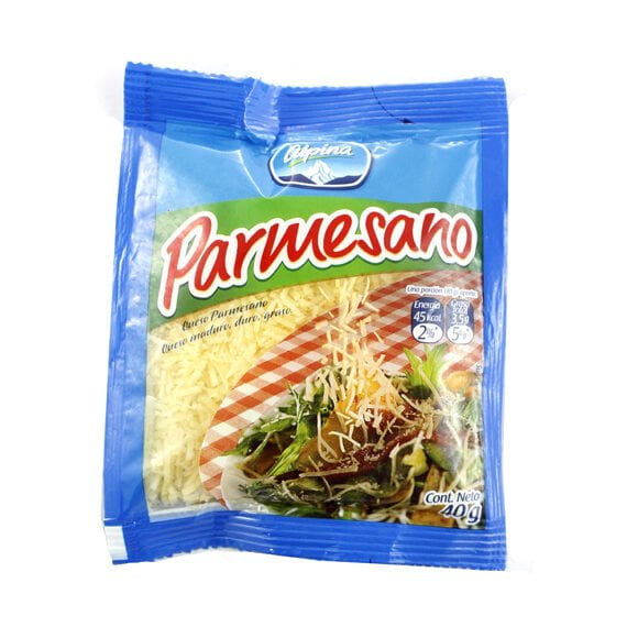 Queso Alpina Parmesano*40 Grms